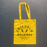 Friendly Records Tote Bag