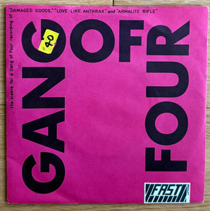 Gang Of Four - Damaged Goods / Love Like Anthrax /Armalite Rifle